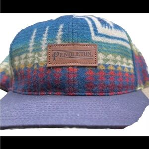 Classic Pendleton Wool cap with striking design and adjustable